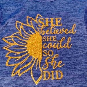 She believed she could